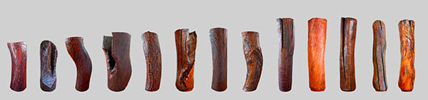 Click for Titles-Mark Lindquist Ichiboku Sculptures - Copyright Mark Lindquist 1989